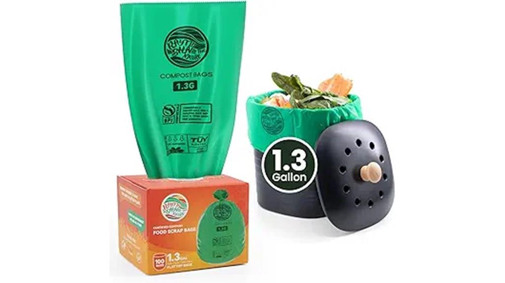 small compost trash bags