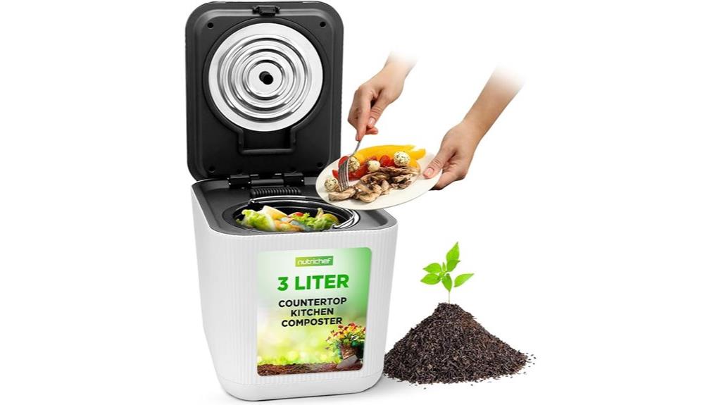 small electric compost bin
