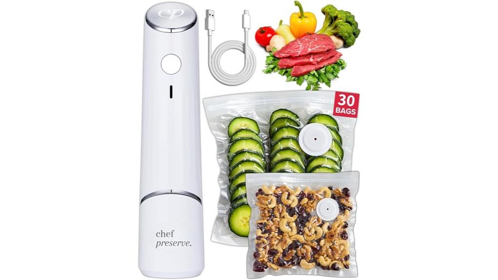 small food preservation sealer