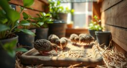 small space quail farming