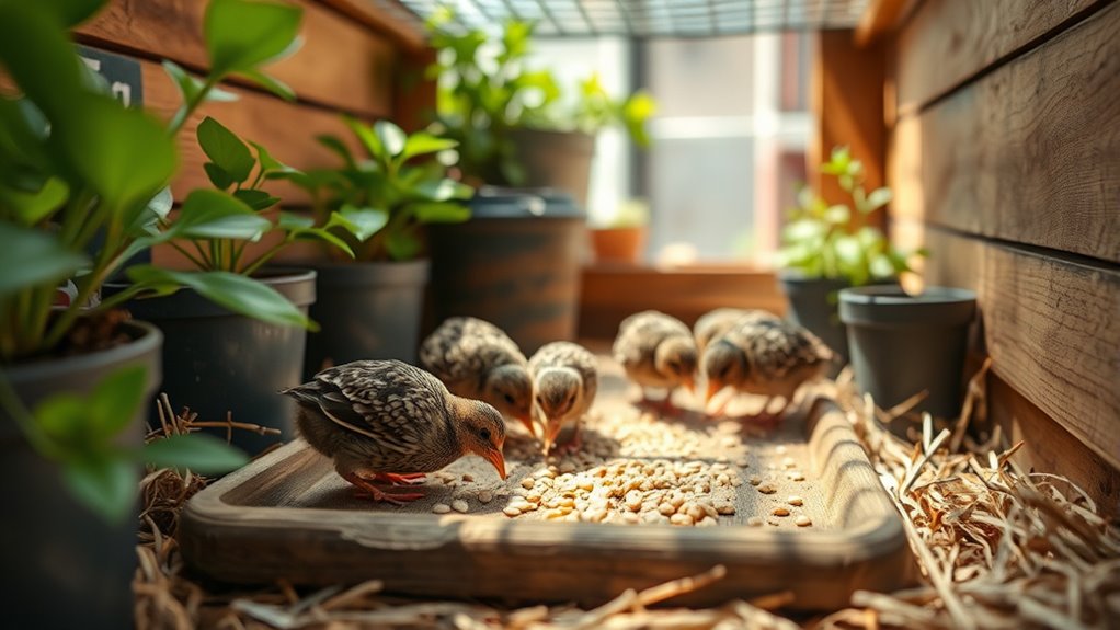 small space quail farming