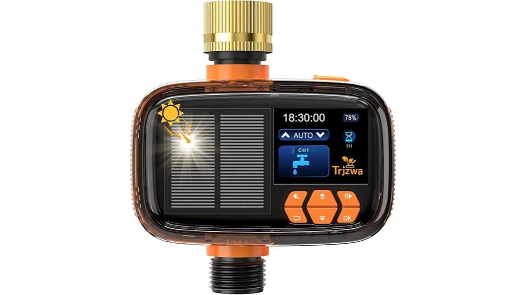 smart solar water timer