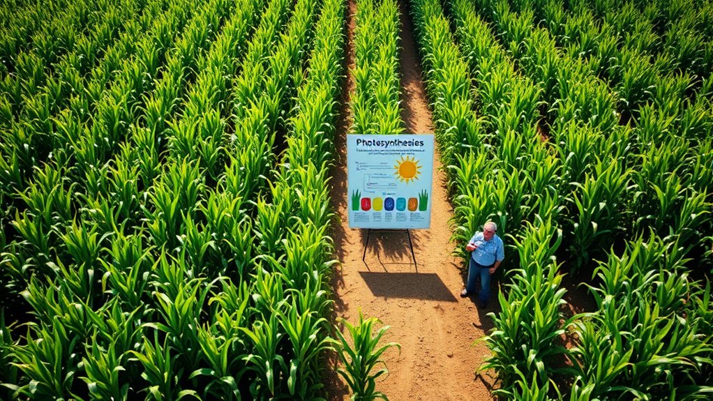 soil health enhances photosynthesis