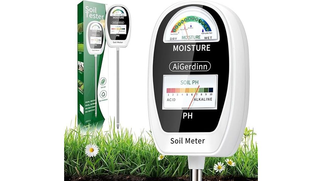soil moisture ph tester