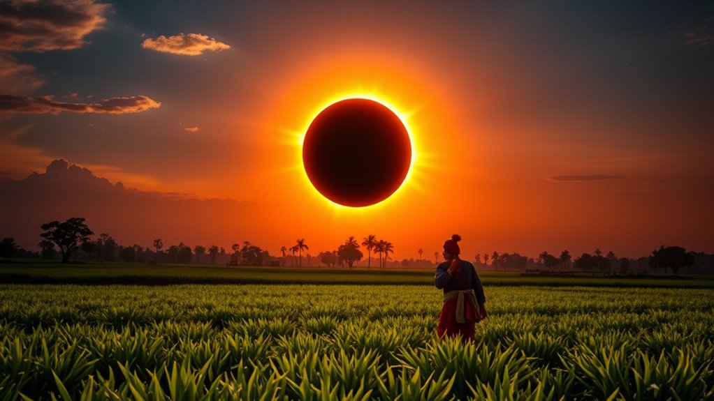 solar eclipses influence planting traditions