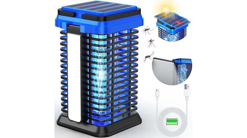 solar powered bug zapper