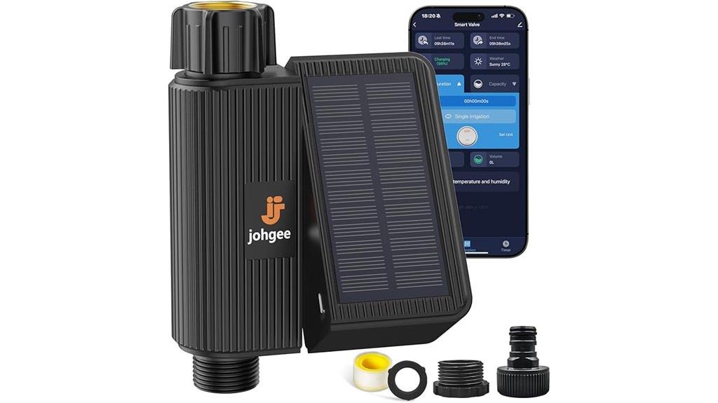 solar wifi garden timer