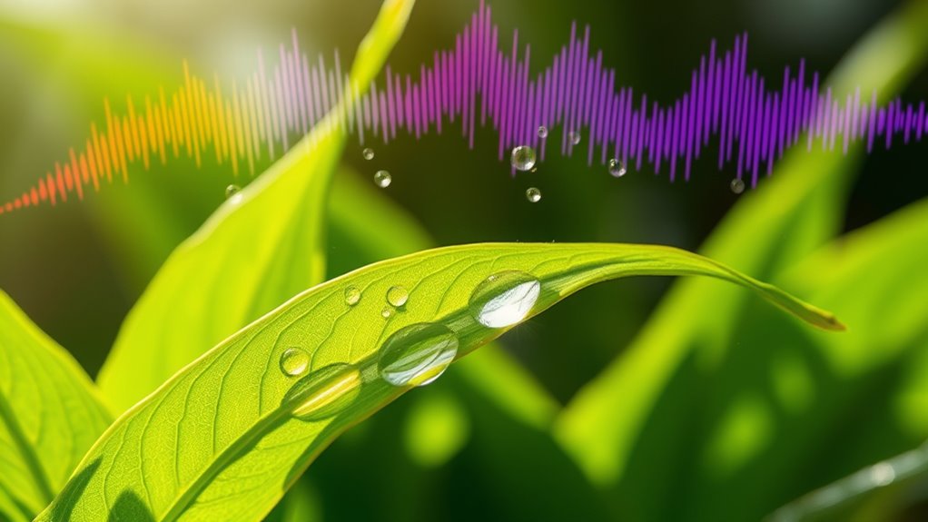 sound frequencies promote plant health