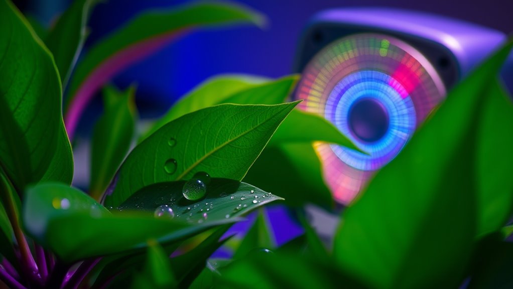 sound vibrations stimulate plant growth
