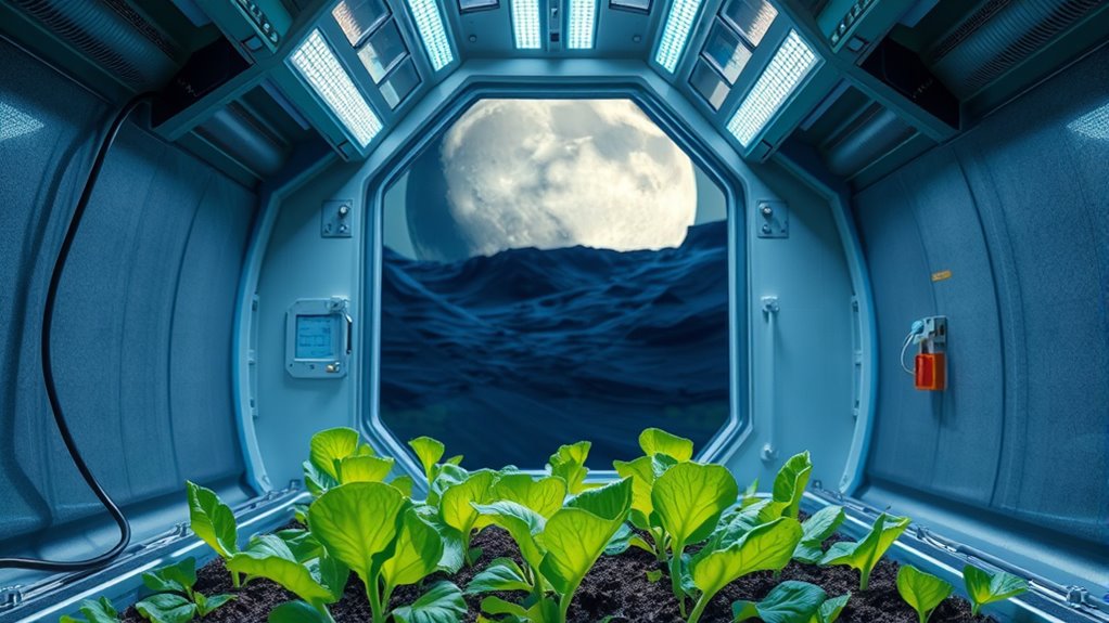 space plant growth challenges