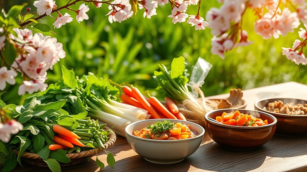 spring seasonal fresh ingredients