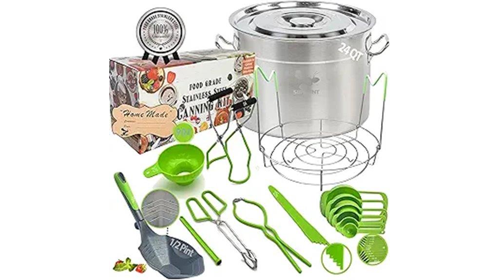 stainless steel canning kit
