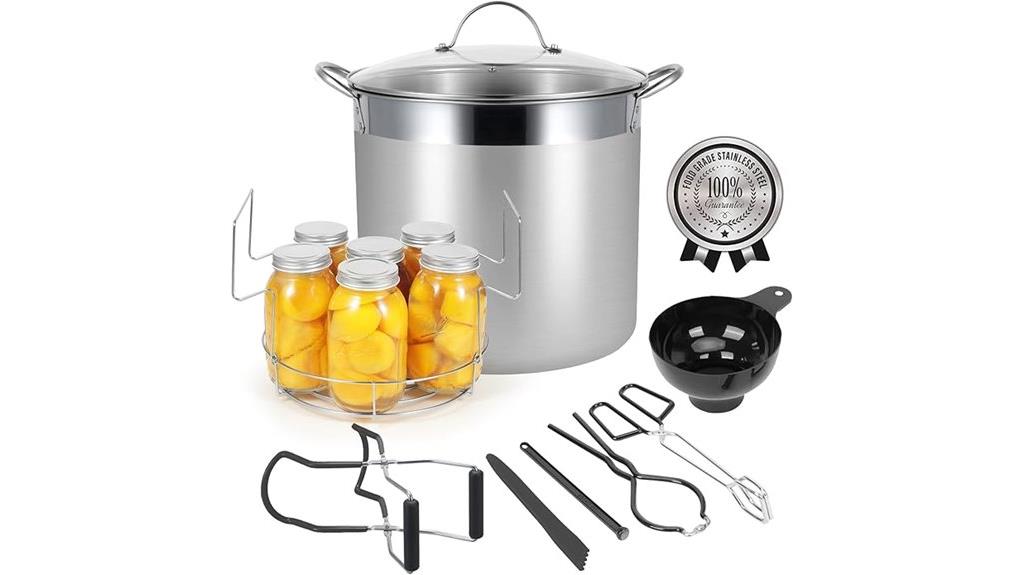 stainless steel canning set