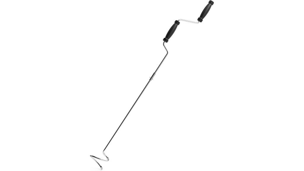 stainless steel compost aerator
