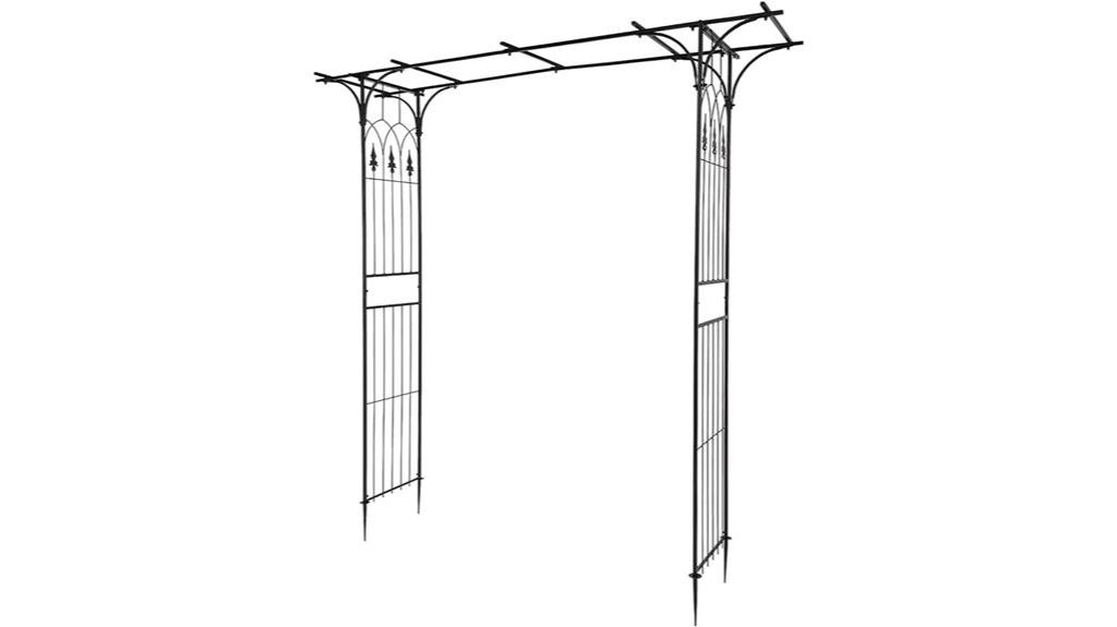 steel garden trellis