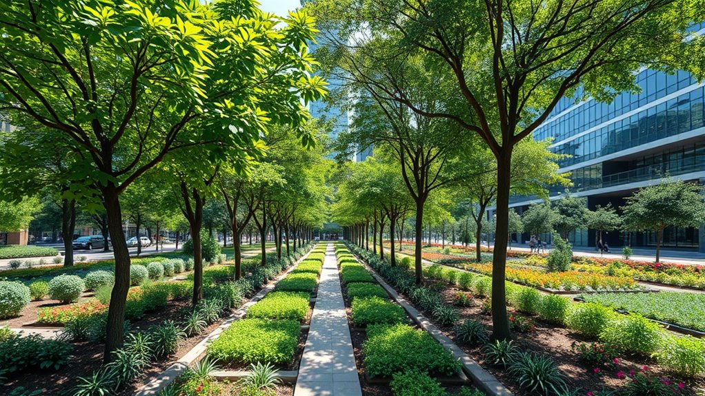 strategic urban tree integration