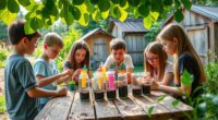 student led soil testing