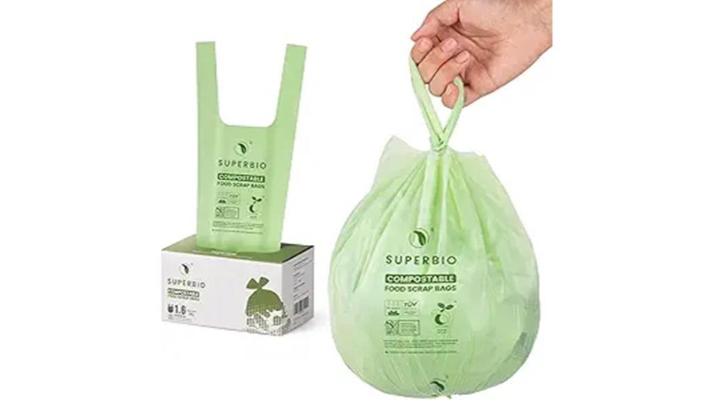 superbio compostable food bags