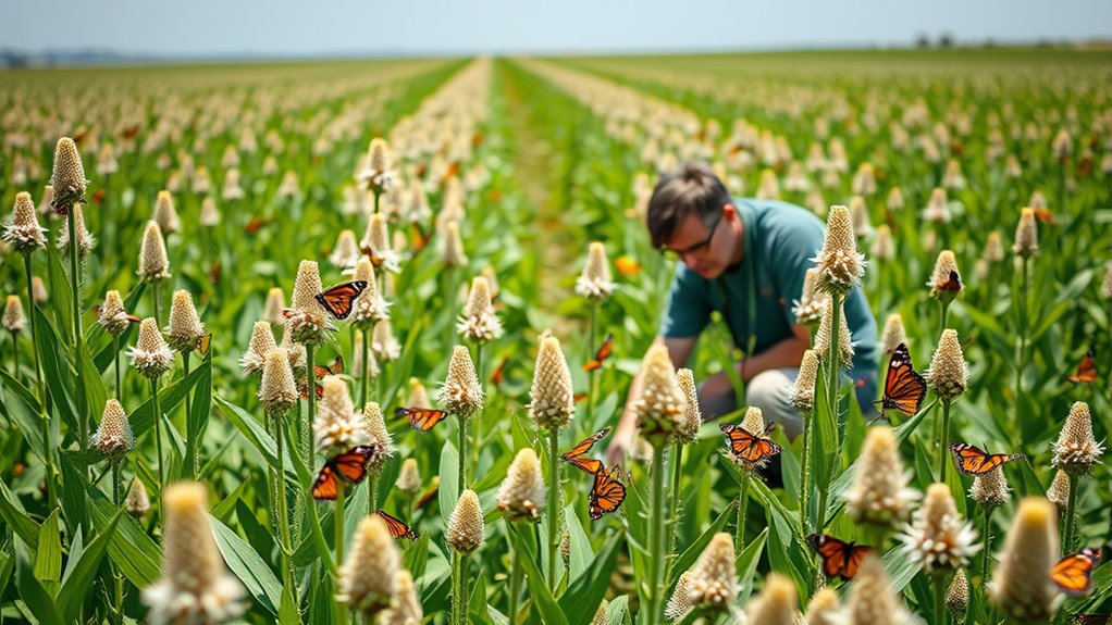 support native milkweed planting