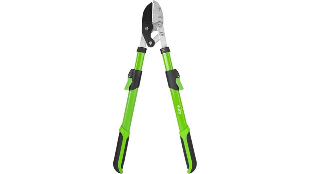 telescopic tree trimming loppers