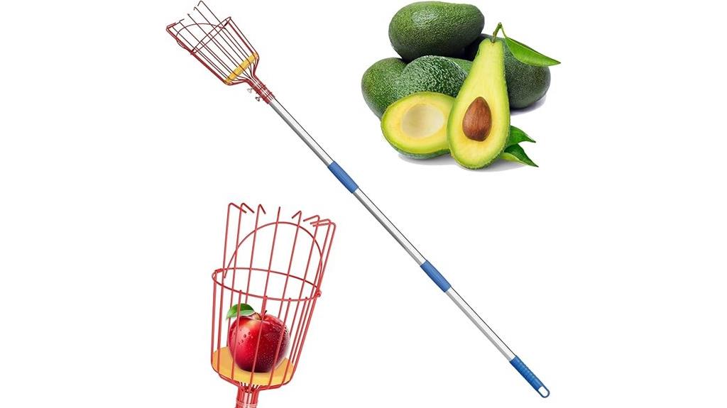 telescoping fruit picking tool