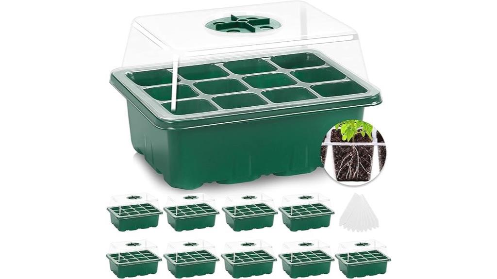 ten pack seedling trays
