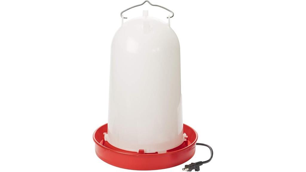 three gallon bird waterer
