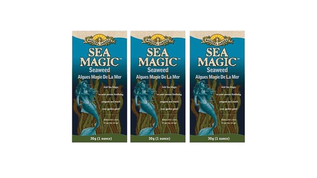 three pack dry seaweed extract