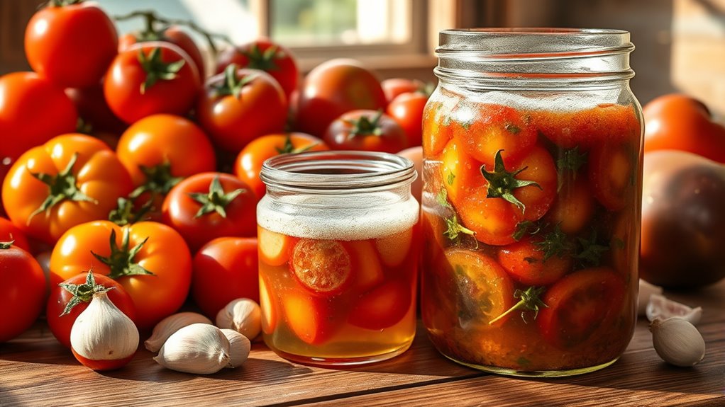 tomatoes fermentation preserves flavor