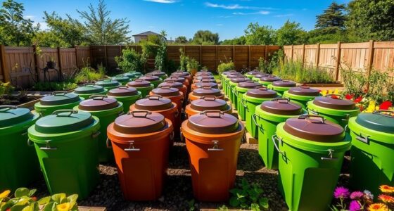 top dual chamber composters