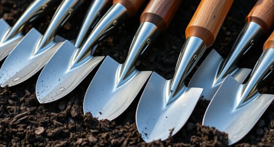 top heavy duty garden trowels