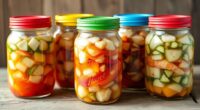 top mason jar fermentation lids