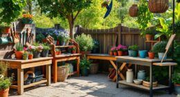top outdoor gardening workstations