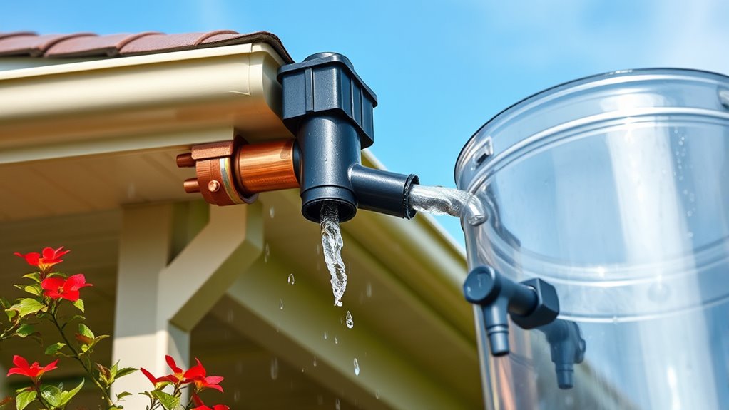 top rain barrel diverter kits