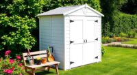 top resin garden shed options