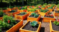 top wooden garden bed kits