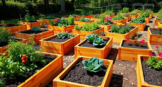 top wooden garden bed kits