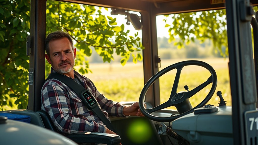 tractor work heart rate