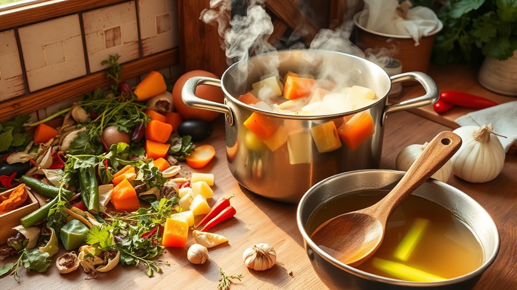 transforming leftovers into hearty soups
