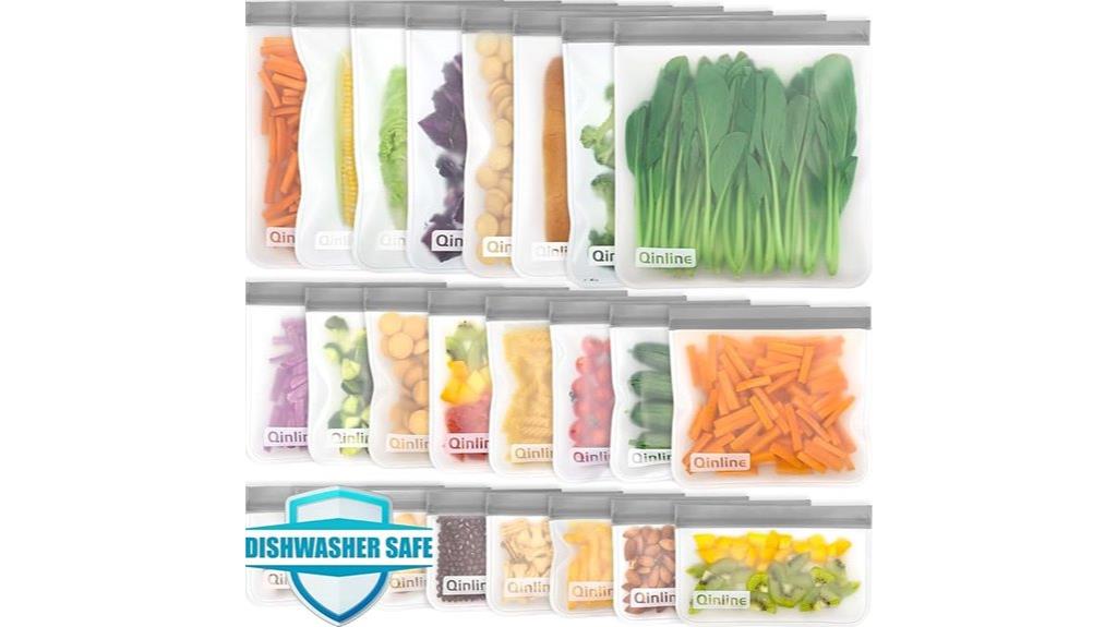 twenty four reusable bags