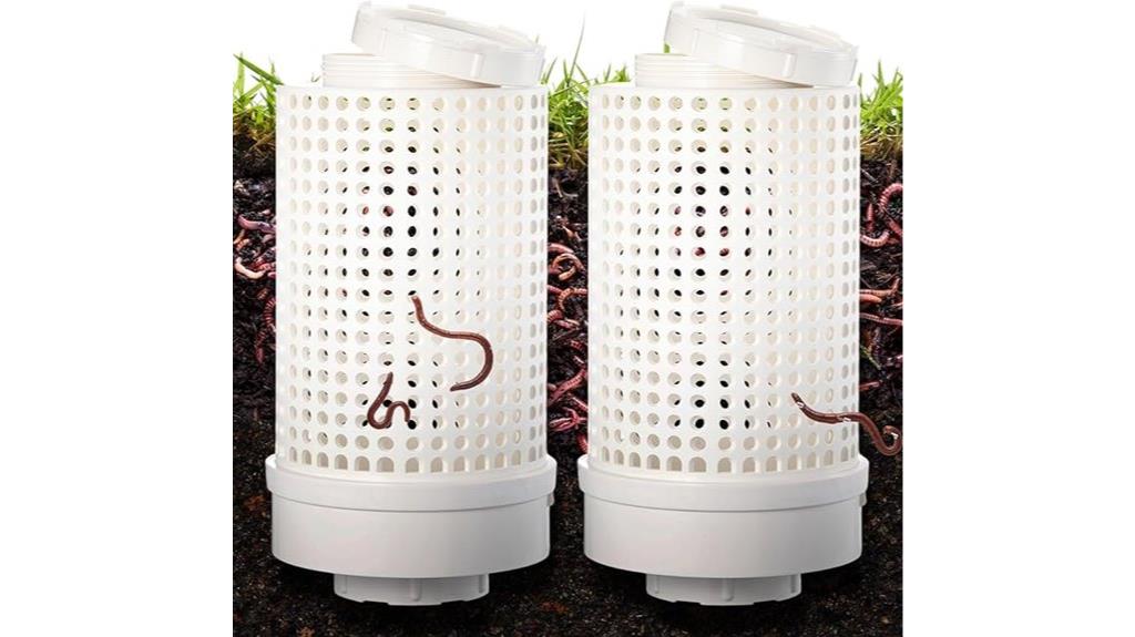 two pack worm composters