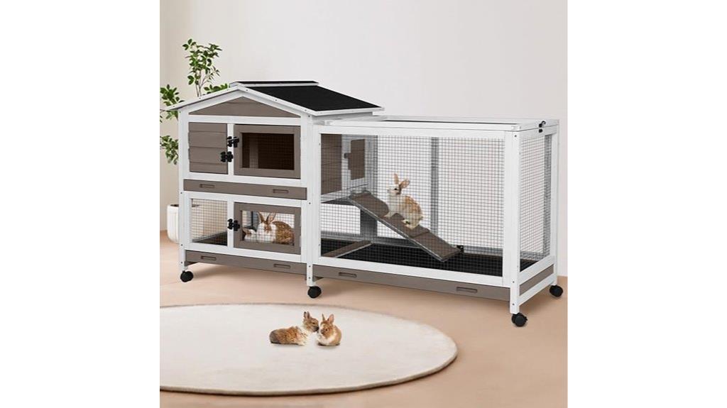 two story bunny hutch