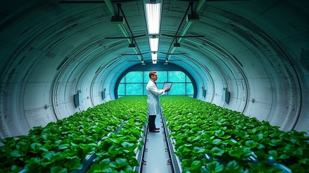 underground farming technological challenges