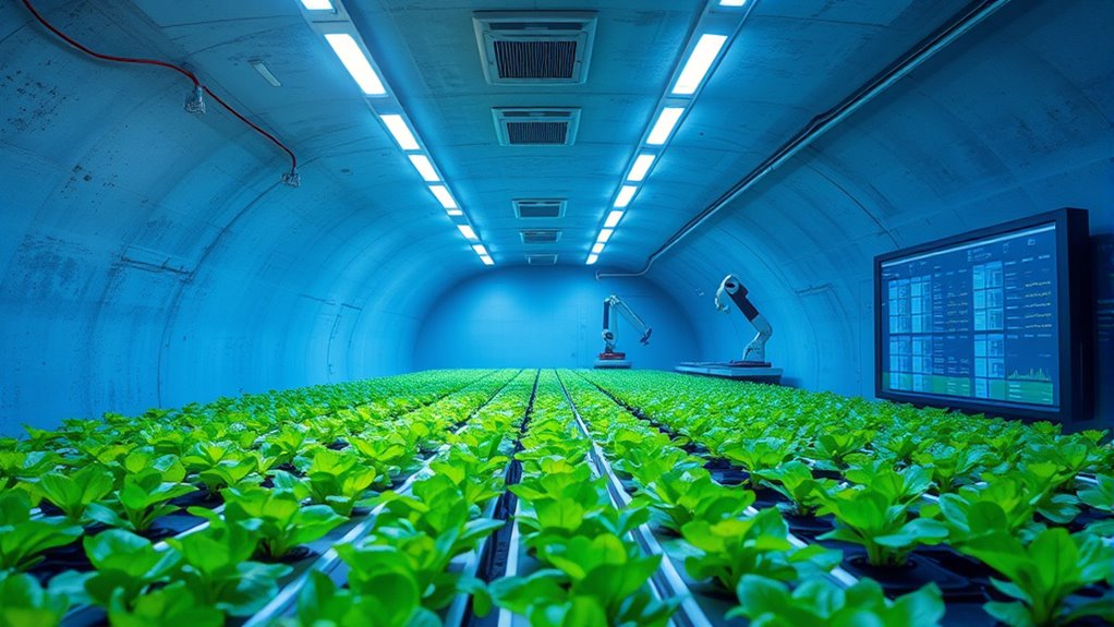underground farming technological challenges