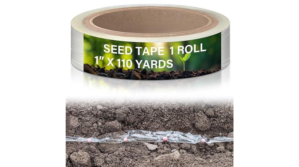 water soluble seed tape