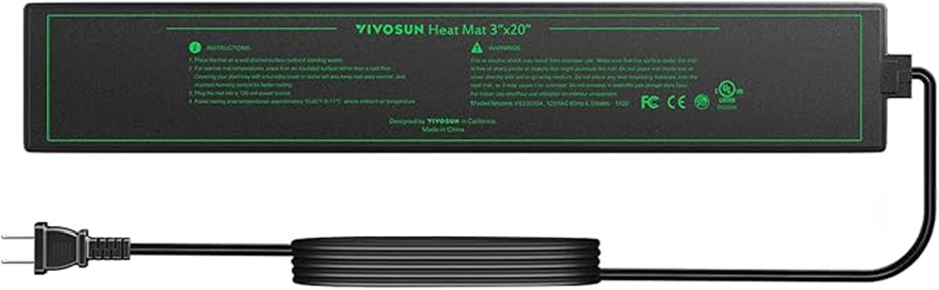 waterproof seedling heat mat
