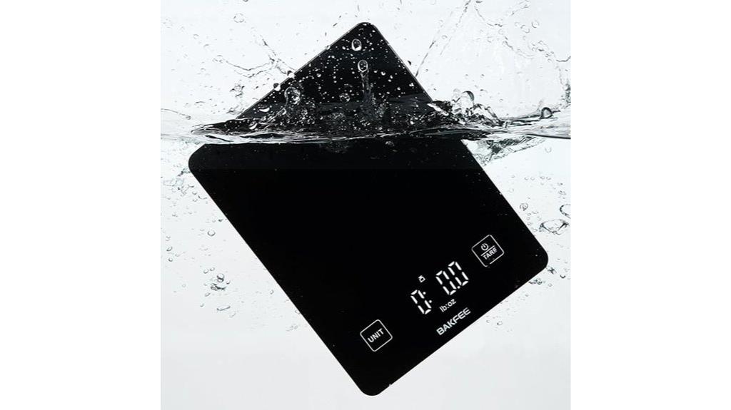 waterproof tempered glass scale