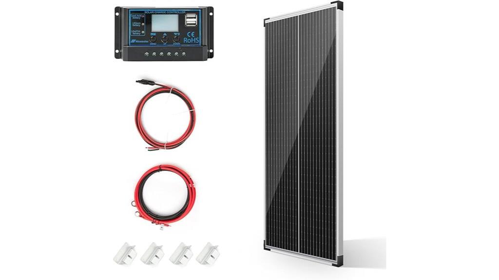 100w 12v bifacial kit