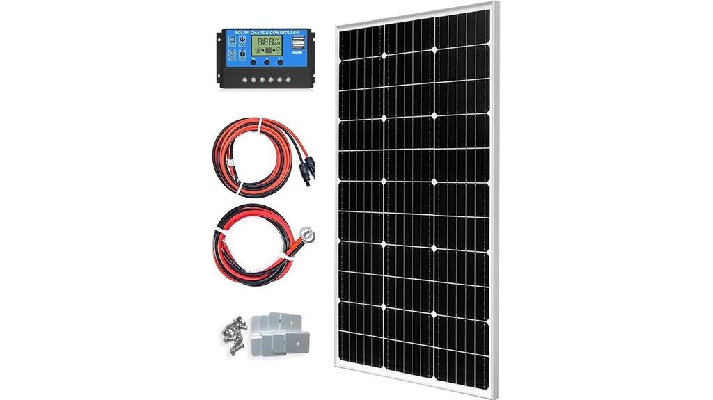 100w 12v solar kit