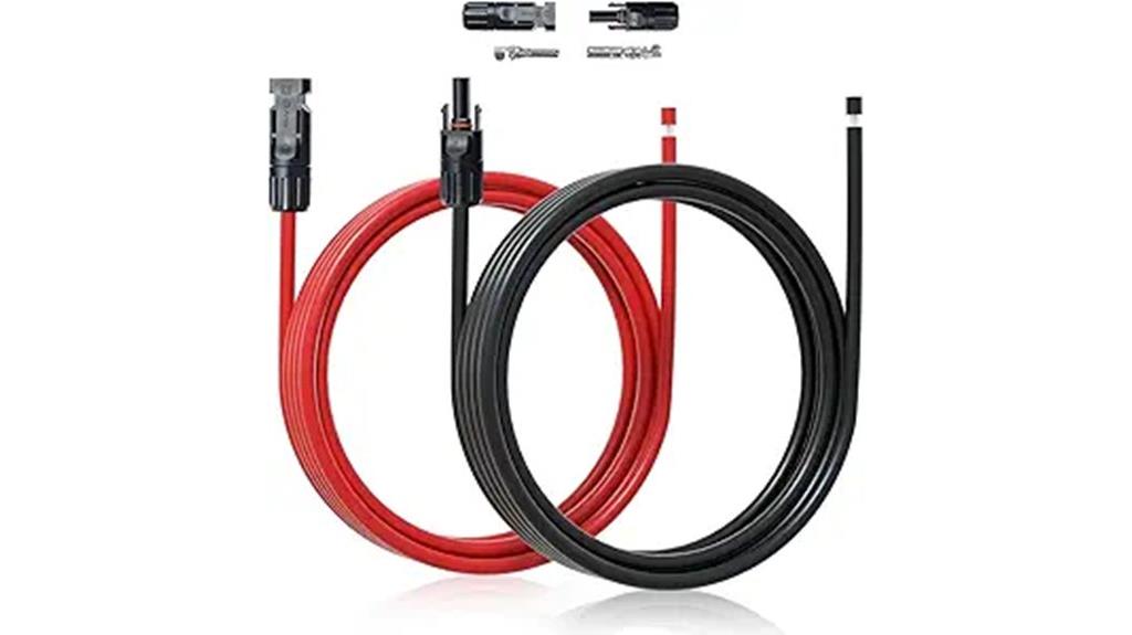 10ft 10awg solar cable